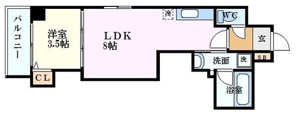 月光住吉町の物件間取画像